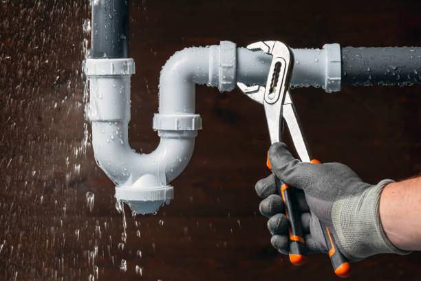 Professional Drain Cleaning technician working in Lane City, TX